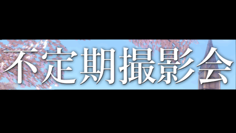 不定期撮影会